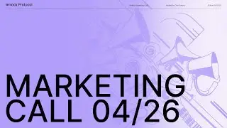 Unlock DAO Weekly Marketing & Communications Call | 04/2026