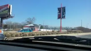 Part 1..Driving around speedway indiana main St and indianapolis motor speedway
