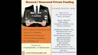 #privatefunding #DelhiNCR #financewaale #nocredit # badcredit  #200%approval | Whatsapp :-8802836070