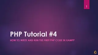 How to Write  First PHP Code - PHP Tutorial - 4