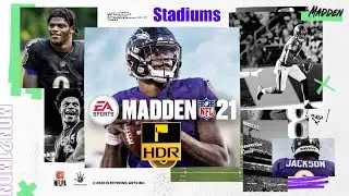 Madden NFL 21 [HDR] | Sports Game Stadiums 🏟 🏈