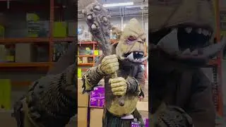 Scarry Halloween decor..Animated Tumble the Troll #trending #halloween #viral #sound #decor #asmr