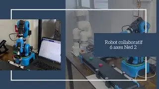 Robot collaboratif 6 axes Ned2 - Leobotics