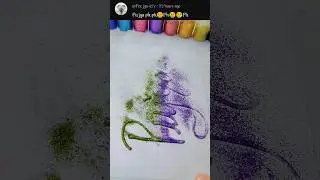 💚#shorts #trending #calligraphy #artgallery #diy #ytshorts #name