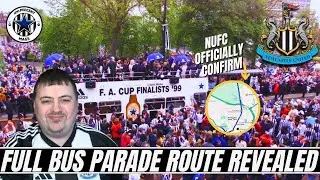 NEWCASTLE UNITED OFFICIALLY CONFIRM OPEN TOP BUS PARADE TO FANS!