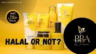BBA beauty by amna is halal certified or not?#bba#halalmakeup