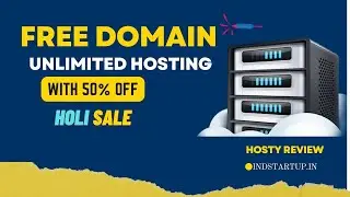 How to Get a Free Domain in 2023 | Unlimited Web Hosting | Free Domain | Free Hosting | Hosty Review