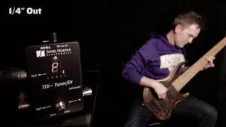 Tuner DI (TDI) by Sonic Nuance Electronics.  The only 48V XLR powered DI + Tuner