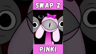 PINKI Incredibox Sprunki Swap Phase 1-6 #short #sprunki #incredibox #sprunkiswap #incrediboxmix
