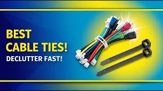 5 Best Cable Ties for Home & Office Organization