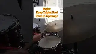 Drum Lesson!  Uptempo Tony Williams Style Ride Beat Tip!
