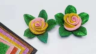 Easy to Make Cute Rose Flower | DIY SmirchS Crafts