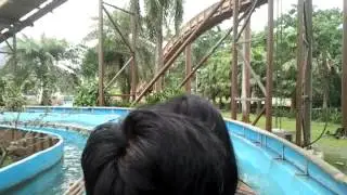 Log Fume ride at Suan Siam...