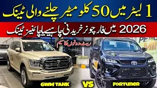 GWM Tank500 Vs Toyota Fortuner GR