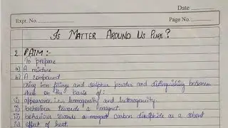 Iron with copper sulphate solution in water || Science practical || Class 9