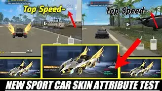 NEW LAMBORGHINI SKIN ATTRIBUTE TEST || New top up event in free fire || Sport Car attribute test !!!