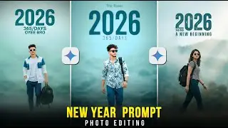 NEW YEAR 2026🔥Trending New Gemini Al Boys Prompt | Google Gemini Boy's Trending Photo Editing Prompt