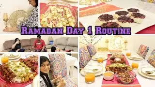 Ramadan Day 1 - Ramadan 2021 Iftar -Table Setting-Mini Cheesecakes-Creamy chat-Meat Skewers