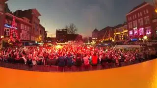 PSV Kampioen 2014-2015. Lampegastuh op de Markt in Eindhoven