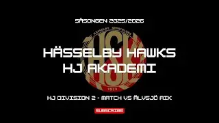 HJ DIV2 | Hässelby HJ Akademi - Älvsjö HJ