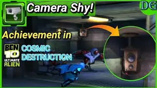 How to Get Camera Shy! Achievement in Ben 10 UACD | Amazon level all hidden cameras