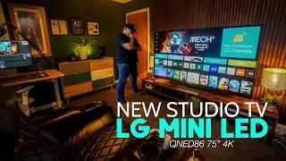 Мой новый телевизор Studio 4K 75 дюймов | LG MiniLED QNED86