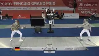 Seoul Grand Prix 2025 SWS - L64 - Larissa Eifler GER v Valeria Kobzeva RUS