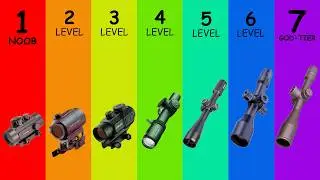 7 Levels of Sniper Scopes