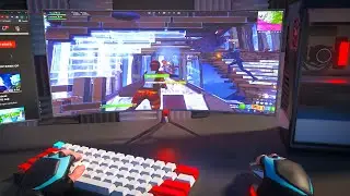 My *NEW* FORTNITE HANDCAM ⌨️🤩 | FS Joji