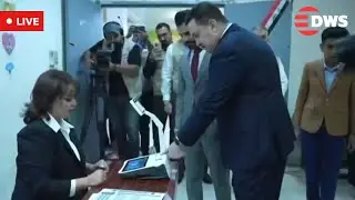 LIVE: Iraq Election 2025: Prime Minister Al-Sudani Votes in Baghdad Green Zone | AC1Z