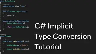 C# - Implicit Type Conversion Tutorial #shorts