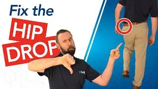 Strengthen Hips &mdash; 3 Easy Exercises (Hip Drop Fix)