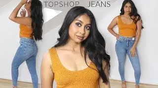 TOP SHOP JEANS TRY-ON LOOK BOOK