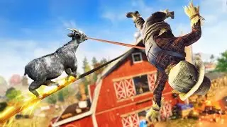 ESSA CABRA T&Aacute; IMPOSS&Iacute;VEL HOJE (Goat Simulator 3)