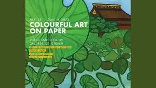 Sneak preview of the soundscape for Philo Ouweleen's "Colourful Art on Paper"