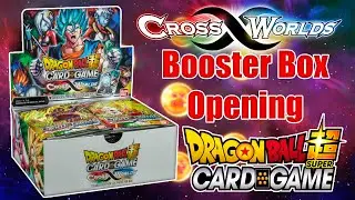 Dragon Ball Super Cross Worlds Booster Box Opening! (DBS TCG)