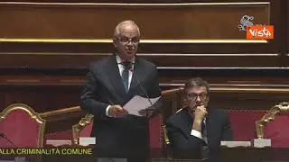 Piantedosi: Opposizione scopre solo ora tema sicurezza e suo legame con immigrazione clandestina