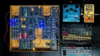 Dystopic Jam - DYI Lunetta Synth & Volca FM & Beats