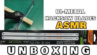 TRUPER - Bi-Metal Hacksaw blades 2 pcs / Seguetas Bimet&aacute;licas 2 pzs (C&oacute;digo/Code: 19700) - UNBOXING