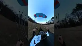 Feel's like a VideoGame😍🔥 #parapente #paragliding #gleitschirm #speedride #speedflying #insta360