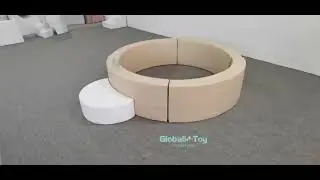 Soft Play Tunnel & Climb Set for Toddlers | Indoor Playground Crawling & Climbing Equipment 🧸✨