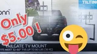 TV trailer hitch mount