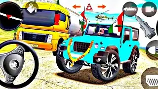 Modified Mahindra Thar😈Games:Indian  Sky  Thar (Gadi Wala Games) Car Game Android Game - #2026
