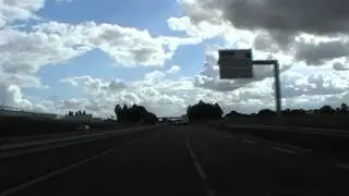 Driving On Route Nationale 12 Between Le S&eacute;pulcre & Plerneuf, Brittany, France 21st July 2010