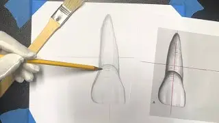 MAXILLARY CENTRAL INCISOR DRAWING