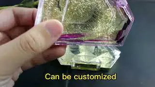 Lash Lashes Box And Custom Package Packing  Book Boxes 3D Eyelash Mink Supplier#Can print LOGO
