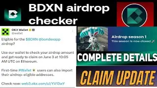 Bondex airdrop season 1 eligibility checker live||bondex okx compaign checker||bondex update