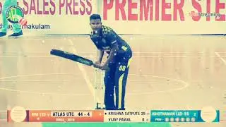 Krushna Satpute vs Jithin R Trivandrum|KMCC Indoor Cricket Tournament|Cochin