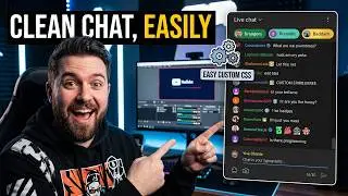 How to Show YouTube Live Chat in OBS (Transparent & Custom Styles)