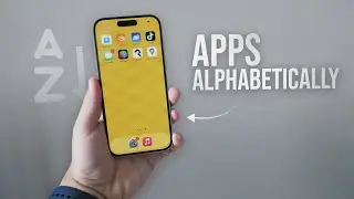 Как расположить приложения в алфавитном порядке на iPhone (урок)